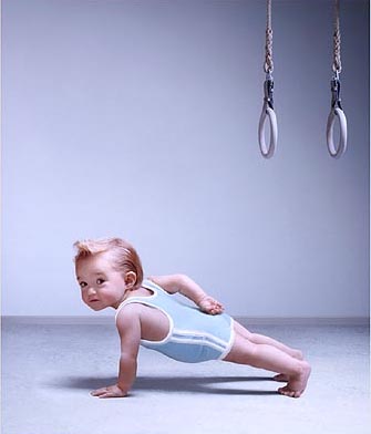 Bébé champion olympique