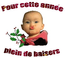 Bébé bisou