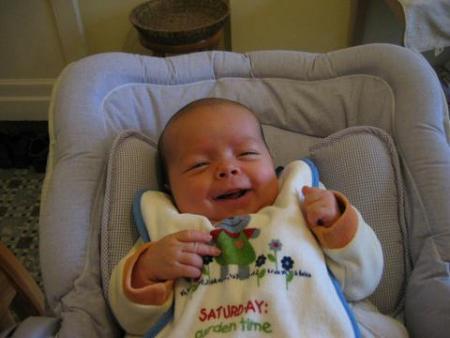 Bébé souriant