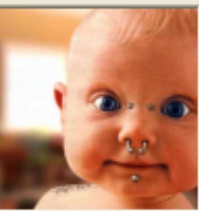 Bébé percing