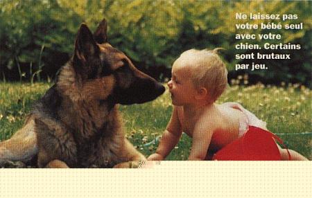 Bébé courageux