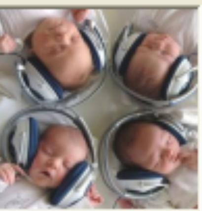 Bébés casque