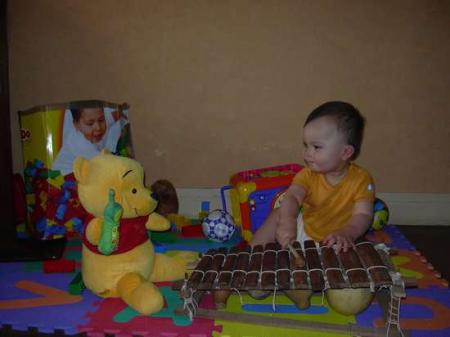 Bébé musicien