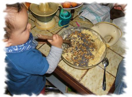 Bébé cuisinier