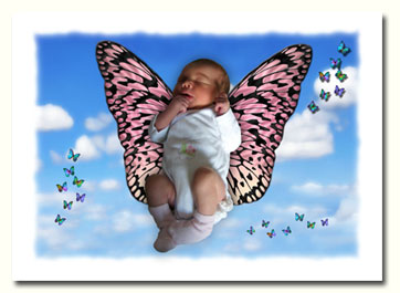Bébé papillon