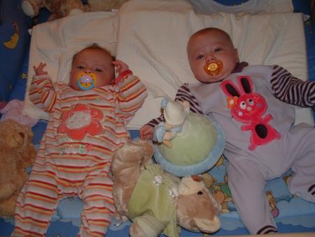 Bébés soleil et lapin