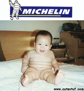 Bébé michelin