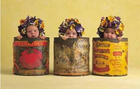 Bébés boites de conserve